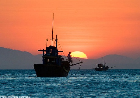 Biển Mũi Né-Phan Thiết khi chiều xuống