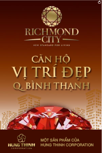 Richmond City căn hộ vị trí đẹp tại Quận Bình Thạnh