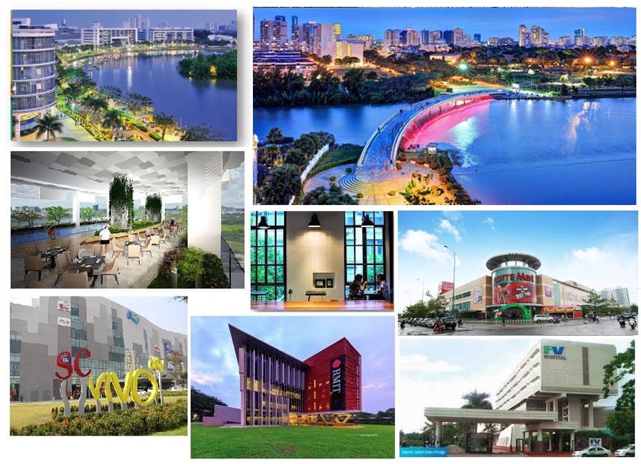 Tiện ích ngoại khu dự án Q7 Saigon Riverside Complex 