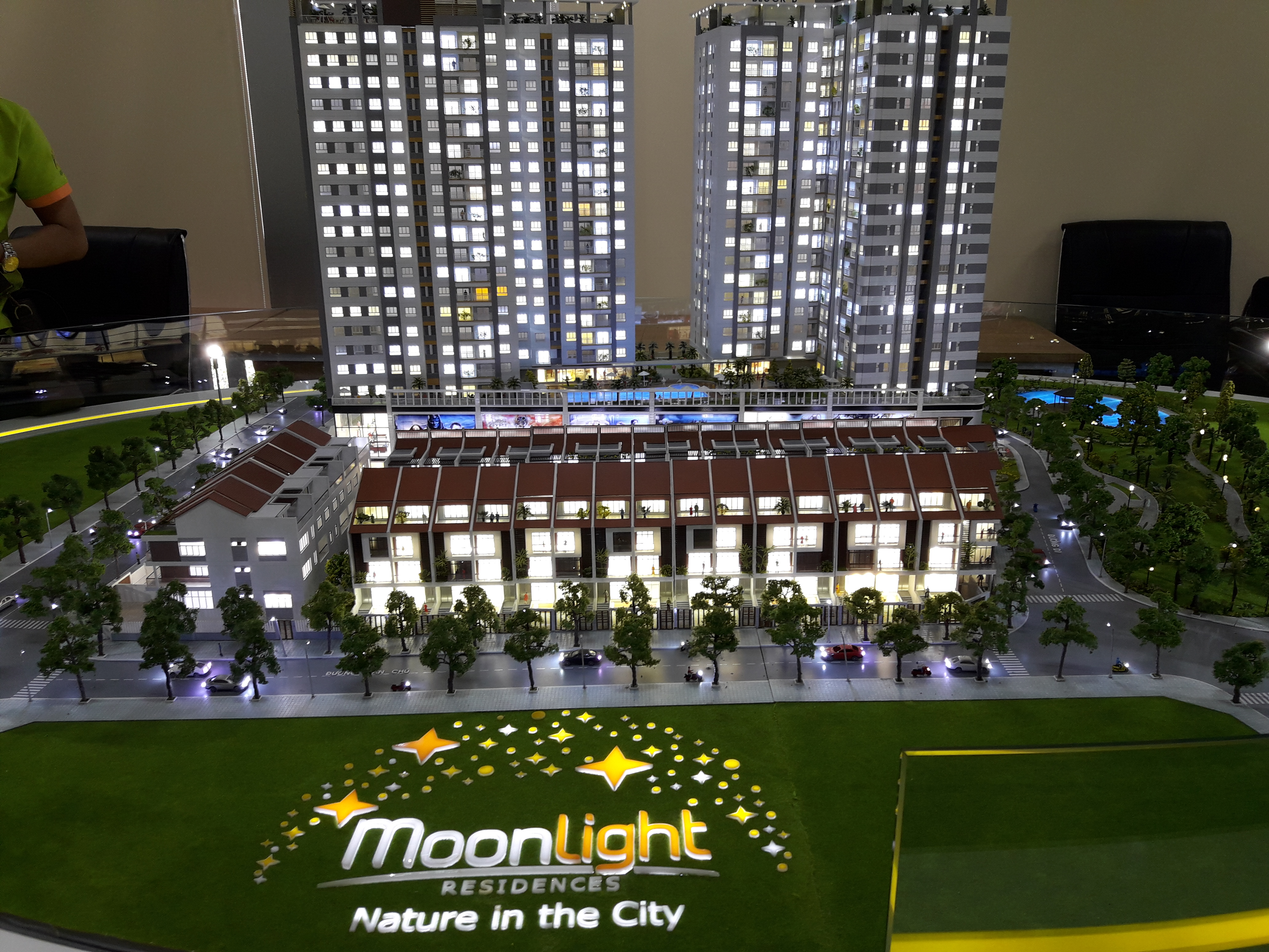 Phối cảnh tổng thể dự án căn hộ Moonlight Residences